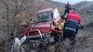 Çanda trafik kazası: 2 yaralı