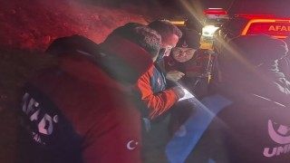 Çankırı AFAD ekiplerinden kayıp yaşlı adamın arama çalışmalarına dronlu destek