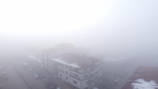 Çekerekte sabahın erken saatlerinde sis etkili oldu