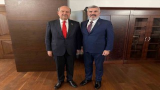 Çerkezköy TSO Başkanı Çetin, KKTC Cumhurbaşkanı Tatar ile görüştü