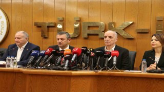 CHP Genel Başkanı Özelden TÜRK-İŞe ziyaret