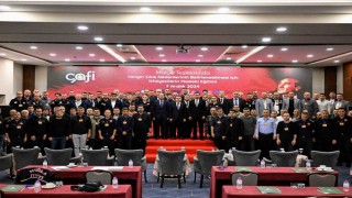 CHPli 14 Büyükşehir Belediyesinin itfaiyesi eğitim için Antalyada buluştu