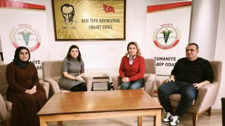CHP’li Asu Kaya’dan Osmaniye Tabipler Odası’na Ziyaret