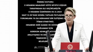 CHP’li Kaya’nın X Hesabı Hacklendi