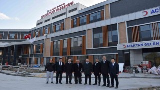 Çine Devlet Hastanesindeki son çalışmalar yerinde incelendi