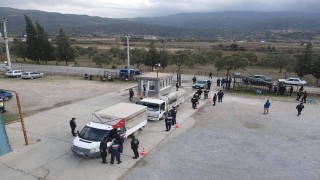 Çinedeki Boğa Güreşinde Jandarmadan tedbir