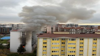 Çorluda yangın faciasında otizmli çocuk hayatını kaybetti