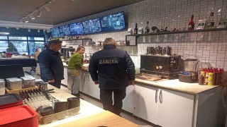 Çorumda zabıta ekipleri kafe ve eğlence yerlerini denetledi