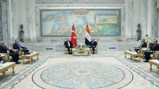 Cumhurbaşkanı Erdoğan, Mısır Cumhurbaşkanı es-Sisi ile görüştü