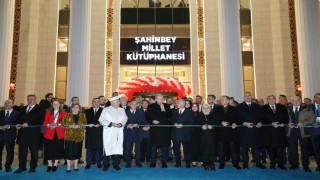 Cumhurbaşkanı Erdoğan, Şahinbey Millet Kütüphanesinin açılışını yaptı