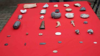 Cumhuriyet dönemi ilk paralarından Osmanlıca yazılı sikke Amida Höyük kazısında çıkarıldı