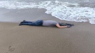 Denizde kaybolan adamın cesedi 6 gün sonra sahilde bulundu