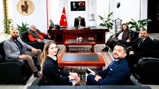 Denizli Cerrahi Hastanesinden Başkan Çavuşoğluna anlamlı ziyaret