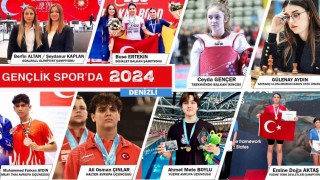 Denizlili sporcular 2024 yılında farkını ortaya koydu