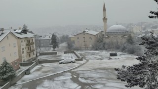 Derebucak beyaza büründü