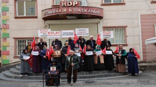 Diyarbakırda evlat nöbetindeki aile sayısı 380e yükseldi