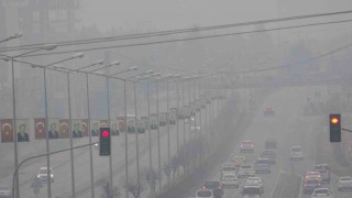 Diyarbakırda sisin etkisi devam ediyor