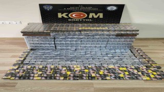 Dörtyolda bin 168 paket gümrük kaçağı sigara ele geçirildi