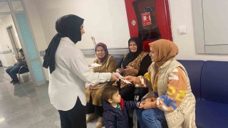 Düzcede kadınlara normal doğum anlatılıyor