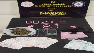 Düzcede uyuşturucu operasyonunda 2 kişi tutuklandı