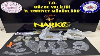 Düzcede uyuşturucu satıcısı tutuklandı