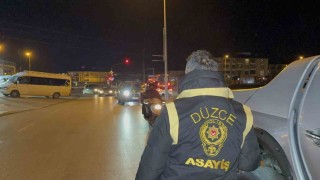 Düzcede yılın son denetiminde ceza yağdı