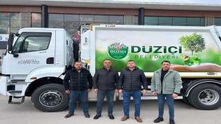Düziçi Belediyesi’ne Yeni Çöp Araçları Tahsis Edildi