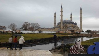 Edirnede sağanak etkili oldu