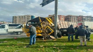 Edremit Otogar Kavşağında kaza