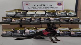 Elazığda 85 kilo tütün ele geçirildi