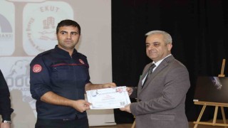 Elazığda Su Altı Arama ve Kurtarma Ekibi sertifikalarını aldı