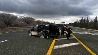 Elazığda trafik kazası: 2 yaralı