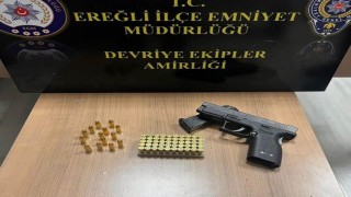 Ereğlide jandarma ve polis ekiplerinin denetimleri sürüyor