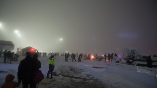 Ergan Kayak Merkezinde kayak keyfi