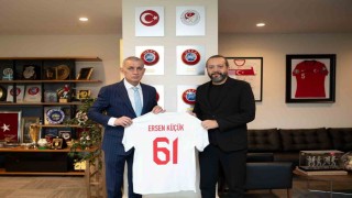 Ersen Küçükten, TFF Başkanı Hacıosmanoğluna ziyaret