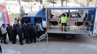 Erzincanda emniyet kemerinin önemi anlatıldı