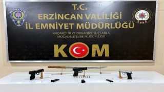 Erzincanda organize operasyon