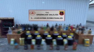 Erzincanda sahte alkol operasyonu: 5 gözaltı