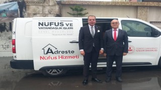 Erzin'de Nüfus Hizmeti Vatandaşların Ayağına Geldi