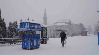 Erzurum beyaza büründü