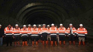 Erzurum ve Bingöl Valileri Çirişli Tünelini inceledi