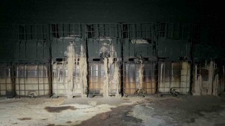 Esad ailesinin uyuşturucu fabrikası görüntülendi