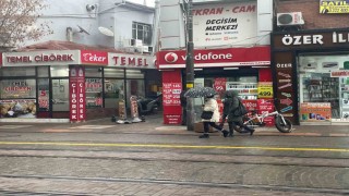 Eskişehirde yağış etkili oldu