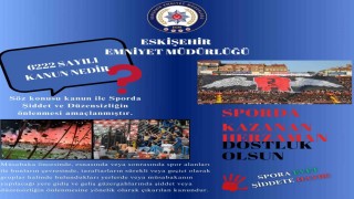 Eskişehirspor maçında yaşanan olaylarla ilgili 23 şahsa işlem yapıldı