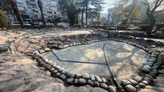 Fatih Parkı süs havuzu bakım ve onarım çalışmaları tamamlandı