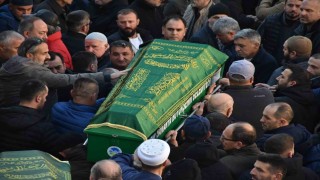 Feci kazada hayatını kaybeden belediye personeli son yolculuğuna uğurlandı