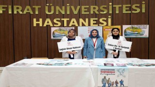 Fırat Üniversitesinde ‘sigara bırakma standı kuruldu