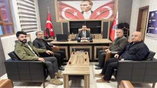 Gazeteciler, emniyet müdürü Arıcılar ile bir araya geldi