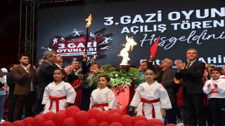 Gaziantepte 3. Gazi Oyunları görkemli törenle başladı