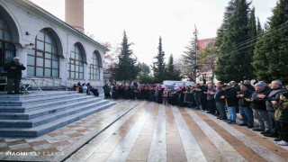 Gedizde 37 umreci dualarla uğurlandı